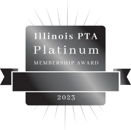 illinois pta membership recognition platinum badge