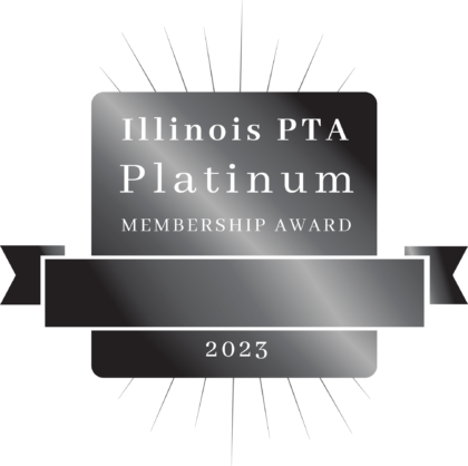 illinois pta membership recognition platinum badge